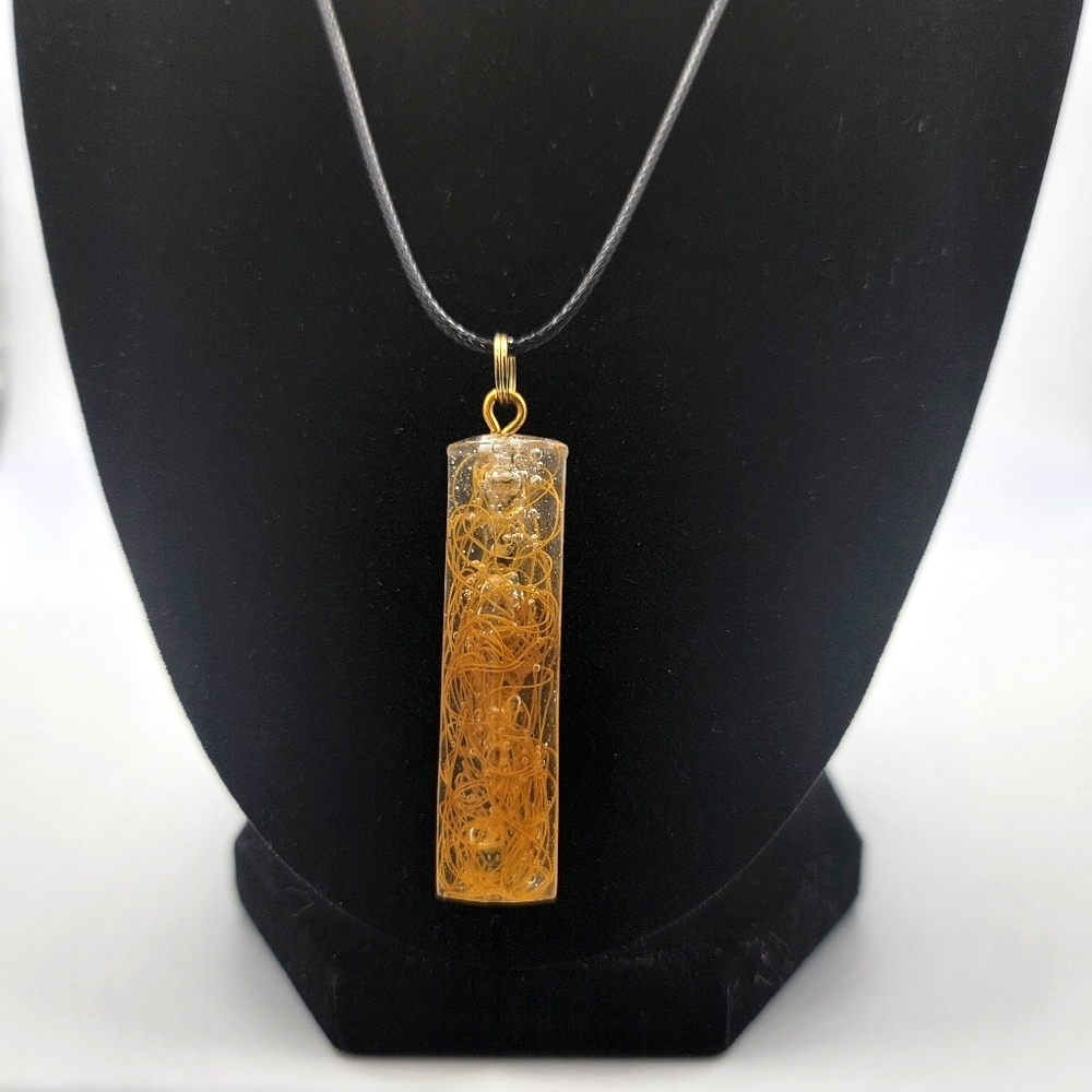Handmade Golden-Thread Necklace